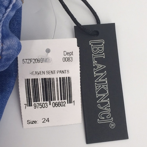 Nwt BlankNYC Great Jones High Waisted Jeans 24 - Picture 8 of 10